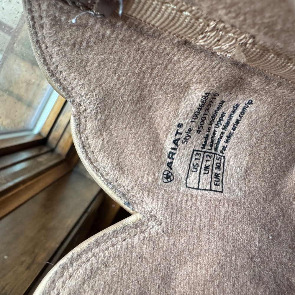Girls Ariat Western Boots - Picture 7 of 7